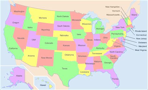 படிமம்:Map of USA showing state names.png - தமிழ் விக்கிப்பீடியா