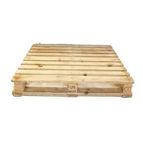 4 Way Wooden Pallet HARDWOOD at Rs 700/cubic feet | Four Way Entry ...