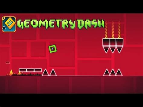 Geometry Dash PC Gameplay Stereo Madness! - YouTube