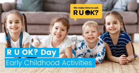 R U OK? Day Early Childhood Activities - anzuk education - blog