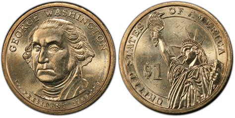 2007-D $1 George Washington Position A (Regular Strike) Presidential ...