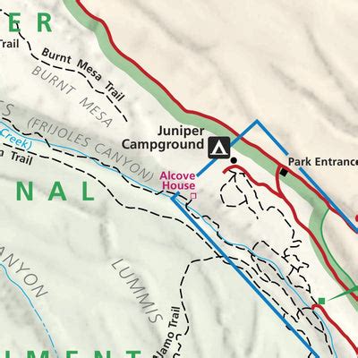 Bandelier National Monument Map by US National Park Service | Avenza Maps