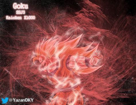 Goku SSJ3 Kaioken X1000 by YazanOKY on DeviantArt