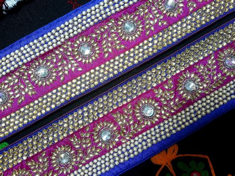 Indian Saree Border Decorative Trim Silk Saree Border | Etsy