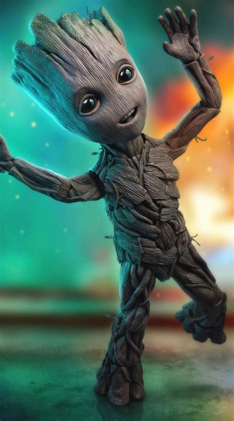 Groot Avengers Mobile Wallpapers - Wallpaper Cave