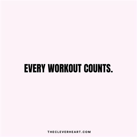 50 Short Workout Quotes For Motivation - The Clever Heart