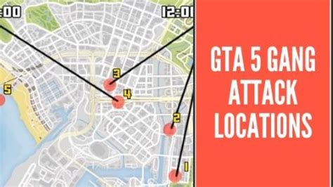 GTA 5 Gang Attack Locations With Video [Locations & Time]