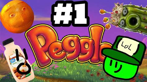 Peggle game #1 - YouTube