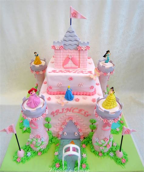 Confections, Cakes & Creations!: Princess Castle Cake | Princess castle ...