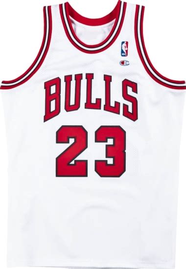 Champion Chicago Bulls #23 Jordan White Vintage Jersey | INC STYLE