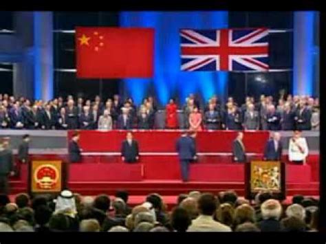 Hong Kong Handover Ceremony - 1997 - YouTube