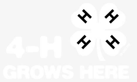 Transparent 4-h Clover Png - 4h Club Logo, Png Download , Transparent ...