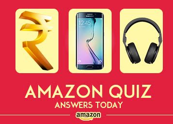 Amazon Quiz Answers Today | Daily Quiz Answers