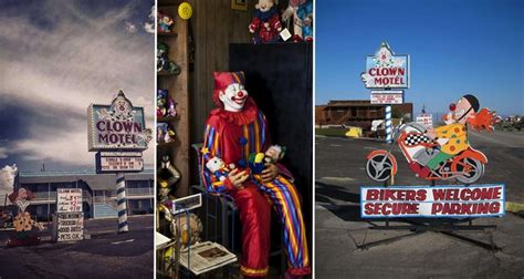 Scary Clown-Themed Motel In The Nevada Desert