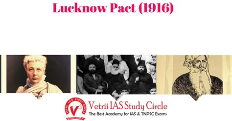 Lucknow Pact (1916) : - UPSC - TNPSC General Knowledge