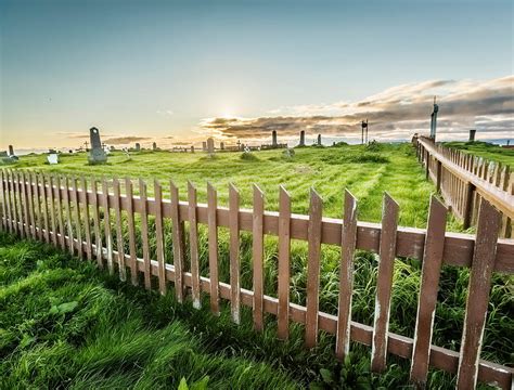 Graveyard On Flatey Island Photograph by Panoramic Images - Fine Art America