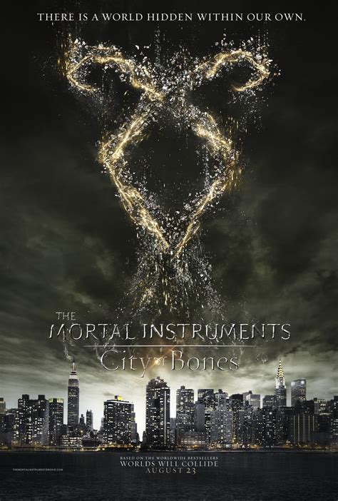 City of Bones movie poster - The Mortal Instruments Series Fanatics Photo (33413226) - Fanpop