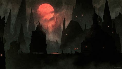 ArtStation - Yharnam 2 ( Bloodborne ), Anato Finnstark Dark Fantasy, Fantasy Art, Fantasy Places ...