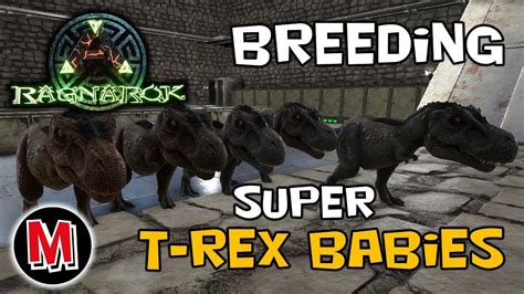 ARK: Hatching Super T-Rex Eggs. - YouTube