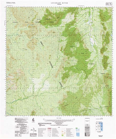 Buy 7571 Lockhart River 1:100k Topographic Map