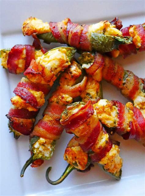 Texas Bacon Wrapped Jalapeno Poppers - Butter-n-Thyme Kitchen