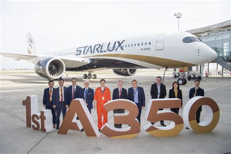 STARLUX Takes Delivery of First A350-900: Ready to Open Markets Across the Pacific Ocean ...