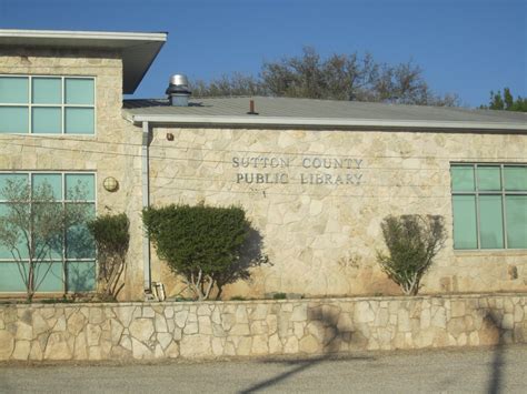 Image: Sutton County, TX, Public Library IMG 1372