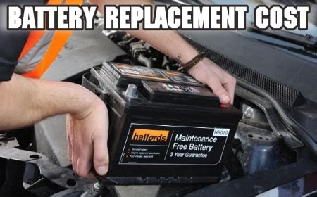 Car Battery Replacement Cost Comparison 2022