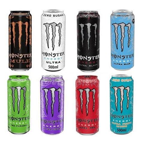 Monster Ultra Zero Sugar Energy Drink (9 Flavours) - 500ml ...