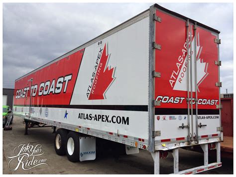 Atlas Apex Tractor Trailer - Eminent Custom Graphics inc.