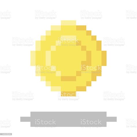 Coin Icon Pixel 8 Bit Style Stock Illustration - Download Image Now - Advertisement, Arcade, Art ...