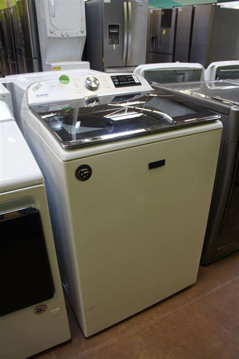 27″ Maytag MVW7232HW 5.3 cu.ft. Top Load Smart Washer – Appliances TV ...