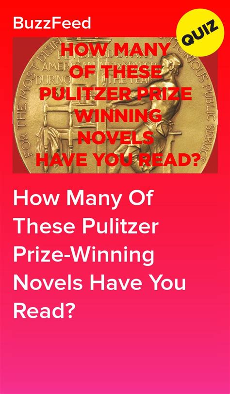 Pulitzer Prize Winners Fiction Printable List