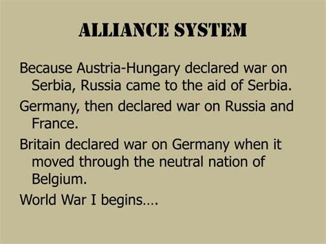 PPT - Causes of World War I PowerPoint Presentation - ID:6392795