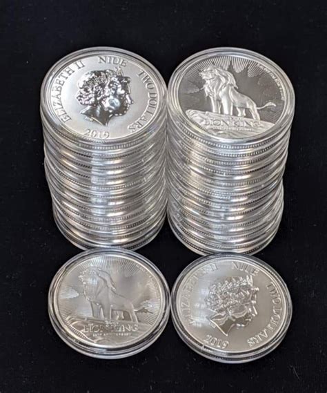 2019 1 oz Silver Niue Disney Lion King