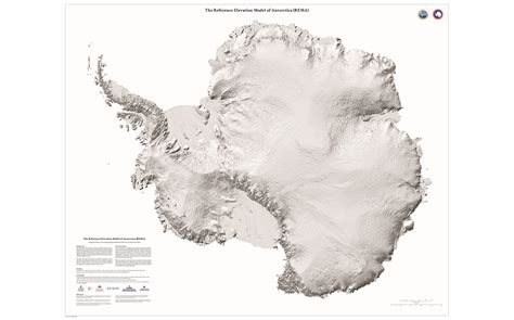 Vector Map Antarctica Continent Relief One Stop Map - vrogue.co