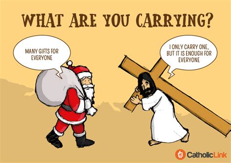 Jesus vs. Santa Claus - What Are You Carrying...Many Gifts