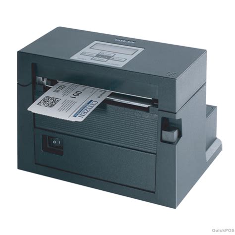 Citizen CLS400 Thermal Label Printer, Thermal Labels, Zebra Label Printer, Roll Holder, Metal ...