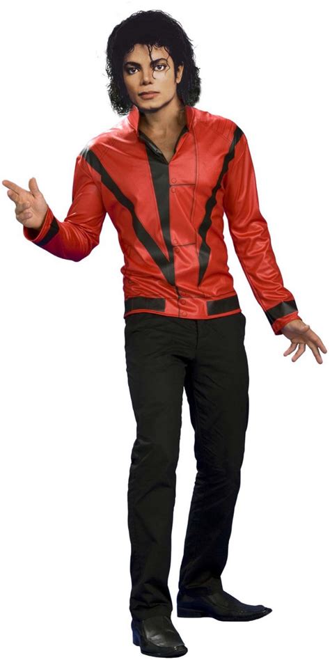 Adult Red Michael Jackson Thriller Jacket - PartyBell.com