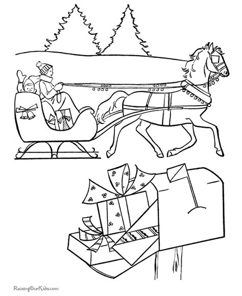 Free Christmas Scenes Coloring Pages, Download Free Christmas Scenes ...