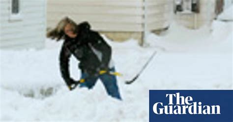 Midwest snow storm – in pictures | US news | The Guardian