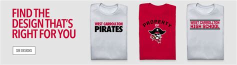 WEST CARROLLTON HIGH SCHOOL PIRATES - DAYTON, OHIO - Sideline Store ...