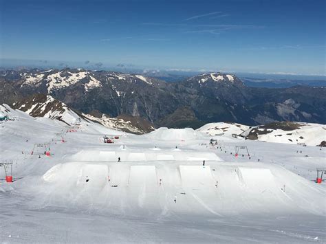 le snowpark été des 2 alpes version 2016