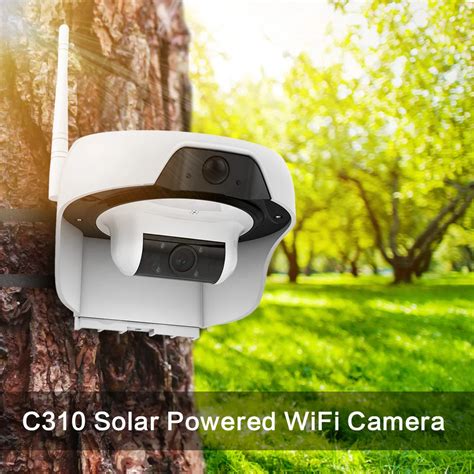 FREECAM Solar Powered wifi Camera HD720P Motion Activated Wireless Home ...