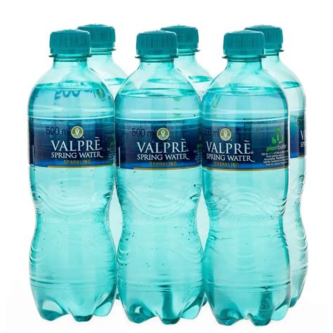 Valpre Spring Sparkling Mineral Water (24x500ml) | Waltons