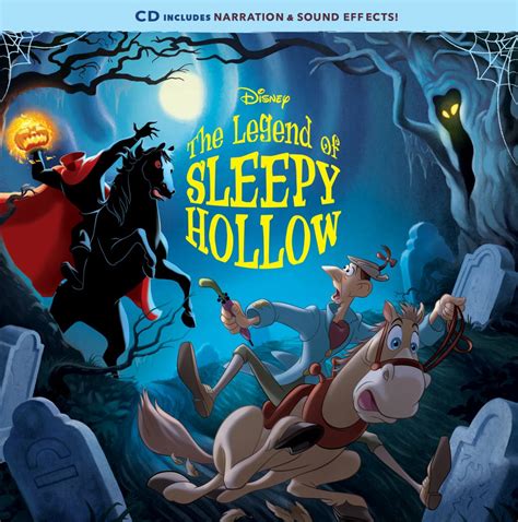 The Legend of Sleepy Hollow Book & CD by Disney Book Group Disney Storybook Art Team - Disney ...