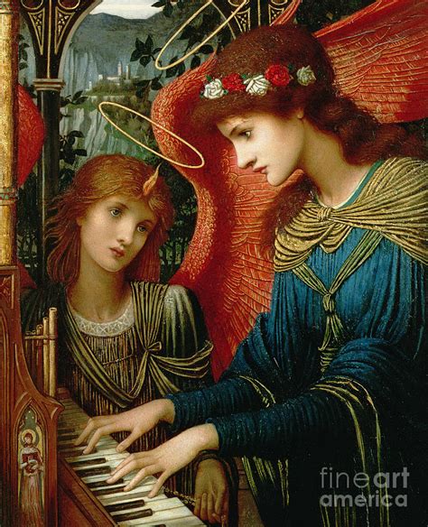 Saint Cecilia Painting by John Melhuish Strukdwic