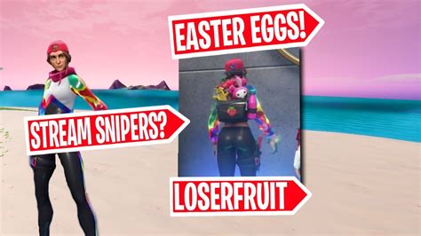 LOSERFRUIT SKIN | LEAKED SKIN! | EASTER EGGS? - YouTube