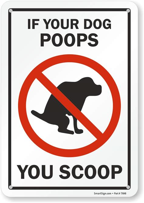 Pick Up Your Dog's Poop Sign | ubicaciondepersonas.cdmx.gob.mx