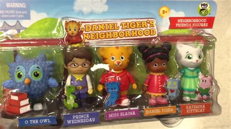 Daniel Tiger's Neighborhood "5 Pack Neighborhood Friends" Toy Figure Set / Toy Review - YouTube